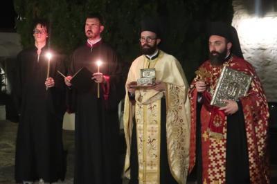 Λαμπρά γιόρτασε  η Ι. Μονή Αγίας Ευπραξίας στην Ύδρα