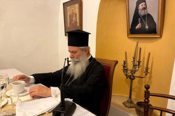 Ο Μητροπολίτης  κ. ΕΦΡΑΙΜ χοροστάτησε στο 9ήμερο μνημόσυνο του Γεωργίου Κοτομάτη δωρητή του ασθενοφόρου