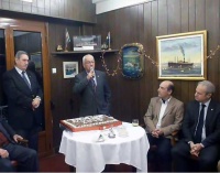 Από την Κοπή πίτας της Λέσχης Αποφοίτων Σχολής Ύδρας