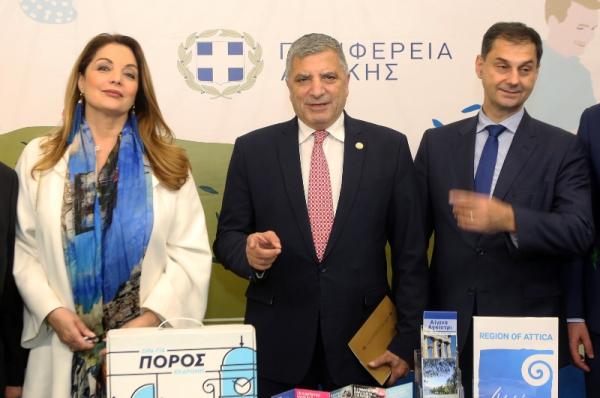 Στα εγκαίνια  της Athens International Tourism Expo ο Περιφερειάρχης Αττικής Γ. Πατούλης