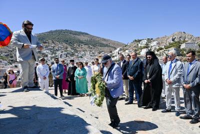 Η Λέσχη Αποφοίτων Σχολής Ναυτιλίας Ύδρας συμμετείχε στις εκδηλώσεις των Μιαουλείων