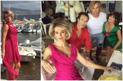 Τρέιλερ και φωτογράφηση στην Ύδρα για την προώθηση της θεατρικής παράστασης «Γοργόνες και Μάγκες»