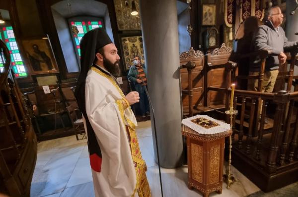 Τελέστηκε   στον Ιερό Καθεδρικό Ναό Ύδρας, Θ. Λειτουργία και το 9ημερο μνημόσυνο της Καθηγουμένης μ. Θέκλας (Μπαλάσκα)