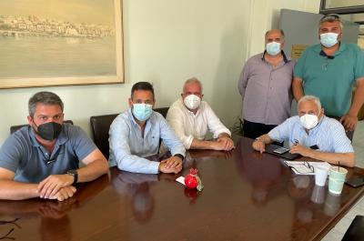 Ο Βουλευτής Α' Πειραιά και Νήσων Γιάννης Μελάς επισκέφτηκε την Αίγινα
