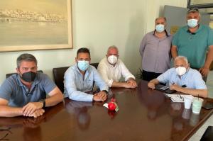 Ο Βουλευτής Α' Πειραιά και Νήσων Γιάννης Μελάς επισκέφτηκε την Αίγινα