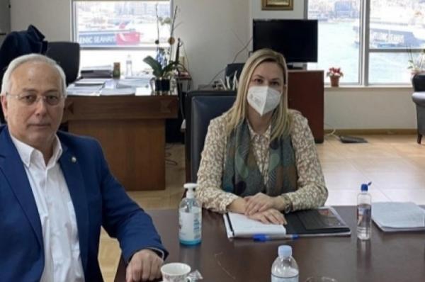 Συνάντηση Β. Θεοδωρακοπούλου Μπόγρη για την ανάπτυξη του Κανόε-Καγιάκ