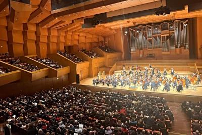 Στη Φιλανθρωπική Εκδήλωση στο Μέγαρο Μουσικής Αθηνών, τον Μητροπολίτη Ύδρας κ. ΕΦΡΑΙΜ εκπροσώπησε ο Πρωτοσύγκελλος Αρχιμ. π. Ν. Δαρδανός