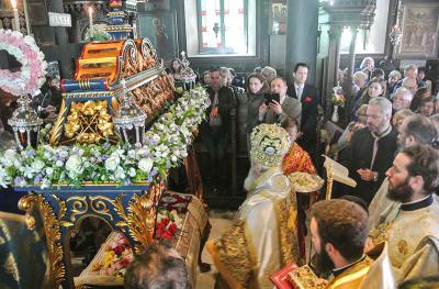 Η Αποκαθήλωση του Εσταυρωμένου στον Μητροπολιτικό Ναό της Ύδρας