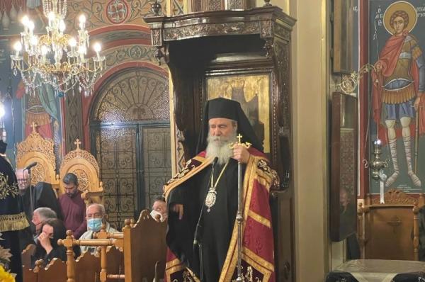 Ο Μητροπολίτης ΕΦΡΑΙΜ χοροστάτησε στην ακολουθία του Ακαθίστου Ύμνου