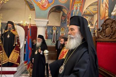 Πανηγυρικός Πολυαρχιερατικός  Εσπερινός στον Ιερό Ναό των Τριών Σπετσιωτών Νεομαρτύρων