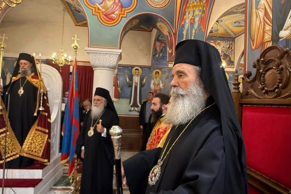 Πανηγυρικός Πολυαρχιερατικός  Εσπερινός στον Ιερό Ναό των Τριών Σπετσιωτών Νεομαρτύρων