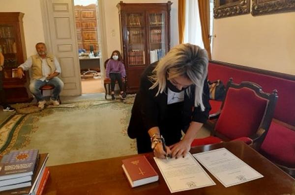 Oρκίστηκε Δημοτική Σύμβουλος Ύδρας η Ειρήνη Μπέλεση - Παύλου