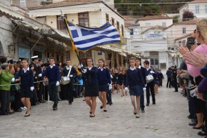 Γιορτάστηκε στην Ύδρα με επισημότητα η εθνική επέτειος της 28ης Οκτωβρίου