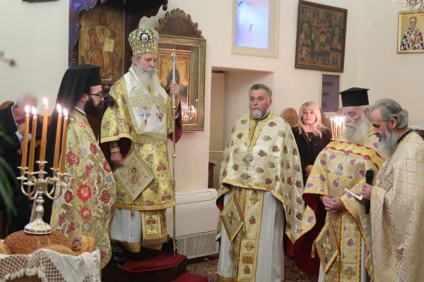 Προεξάρχοντος του Μητροπολίτη κ. ΕΦΡΑΙΜ γιόρτασε ο Ι. Ναός Υπαπαντής του Κυρίου Ύδρας