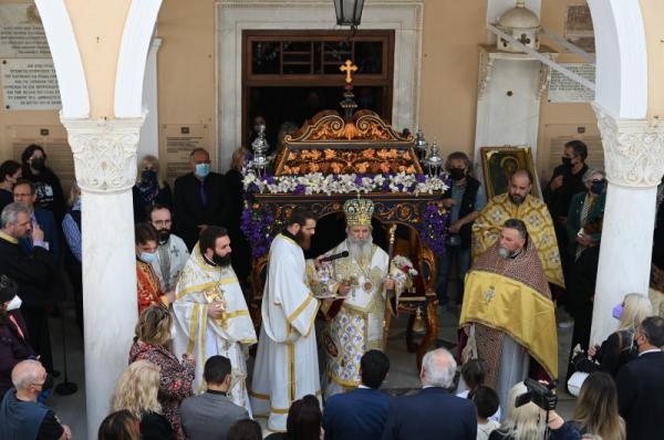Αποκαθήλωση του Εσταυρωμένου στον Μητροπολιτικό Ναό της Ύδρας