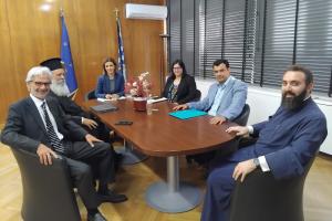 Συνάντηση   με την Αν. Υπουργό Υγείας για το Κουλούρειο Νοσοκομείο και το Πολυδύναμο Περιφερειακό Ιατρείο