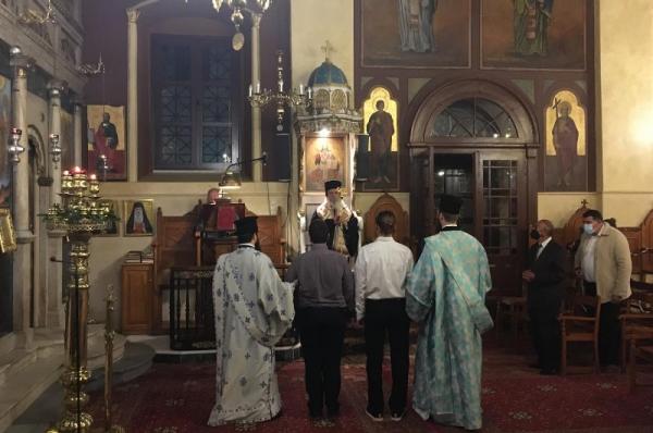 O Μητροπολίτης ΕΦΡΑΙΜ την ημέρα των Θεοφανείων ιερούργησε στον Ναό Ευαγγελισμού της Θεοτόκου στη Θερμησία - Ερμιονίδας