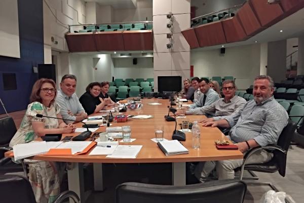 Συνάντηση Δημάρχου Ύδρας Γ. Κουκουδάκη με την Υπουργό Πολιτισμού Λίνα Μενδώνη