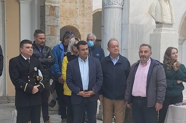 Πραγματοποιήθηκε   η απονομή των μεταλλίων για τον ιστιοπλοϊκό αγώνα "ΥΔΡΑ 2021"